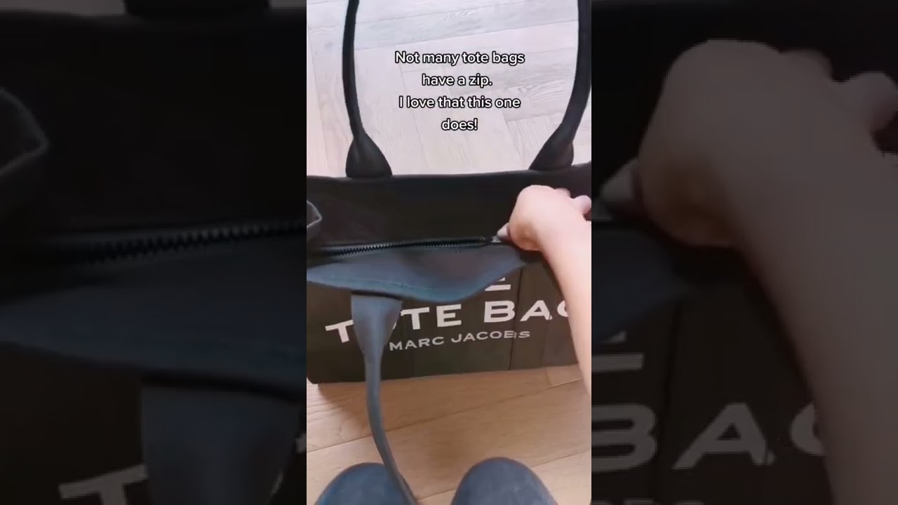 Review of the black Marc Jacobs tote bag I found at TK Maxx for a bargain price and got lucky!