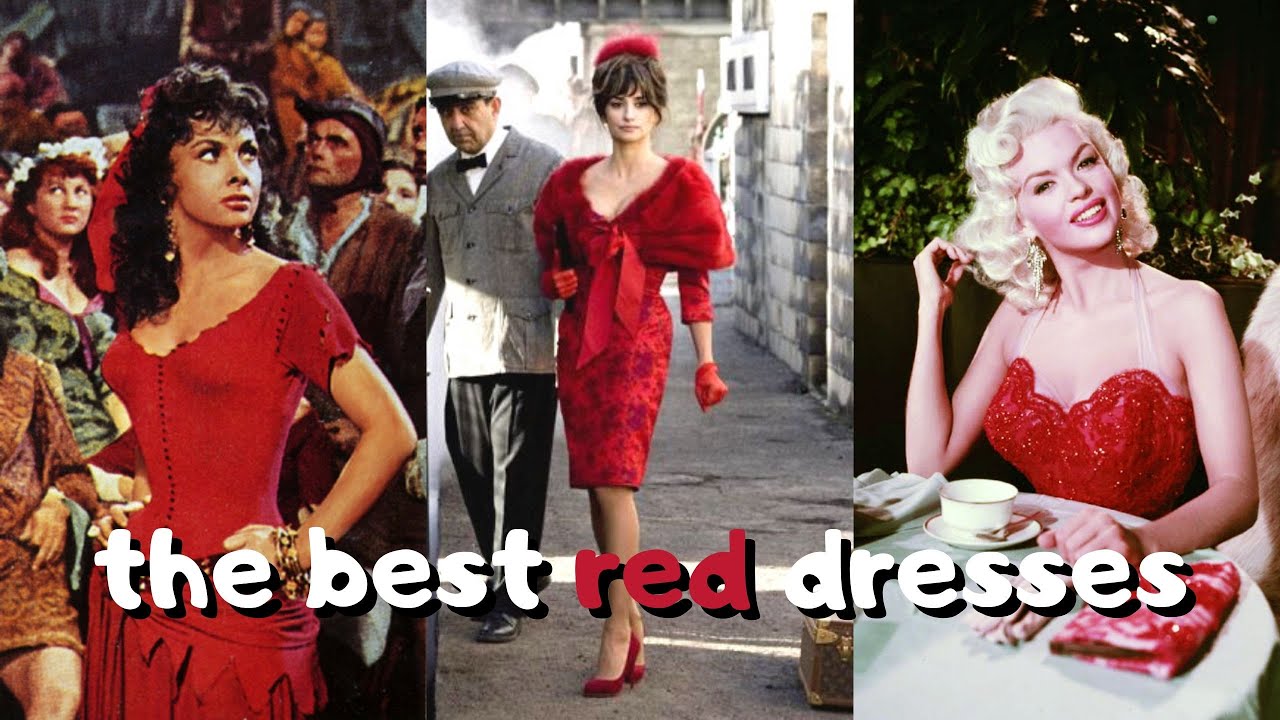 red dresses in film ❤️👠💃🏽