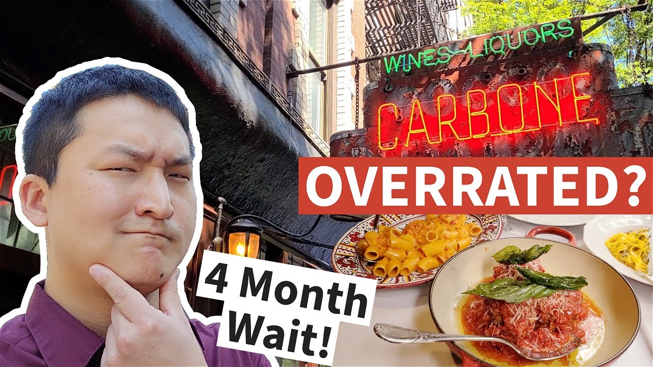 Is Carbone NYC's MOST OVERRATED Restaurant?