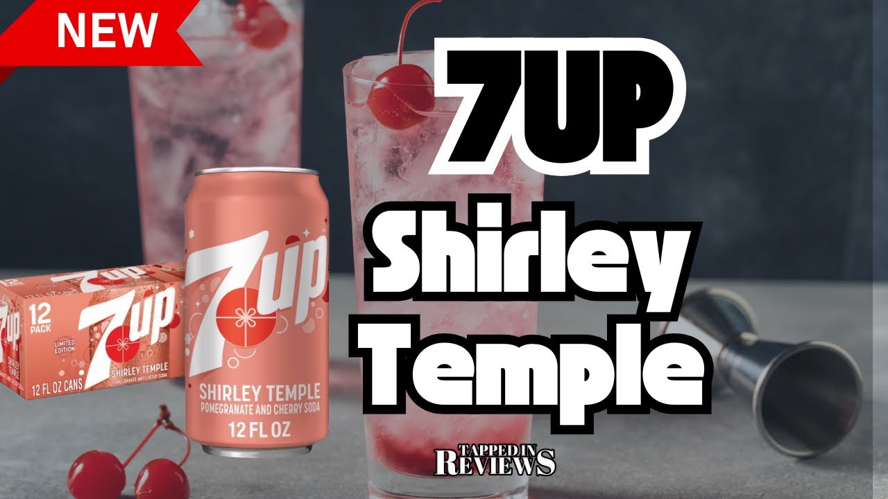 🚨🍒 NEW! 7UP Shirley Temple