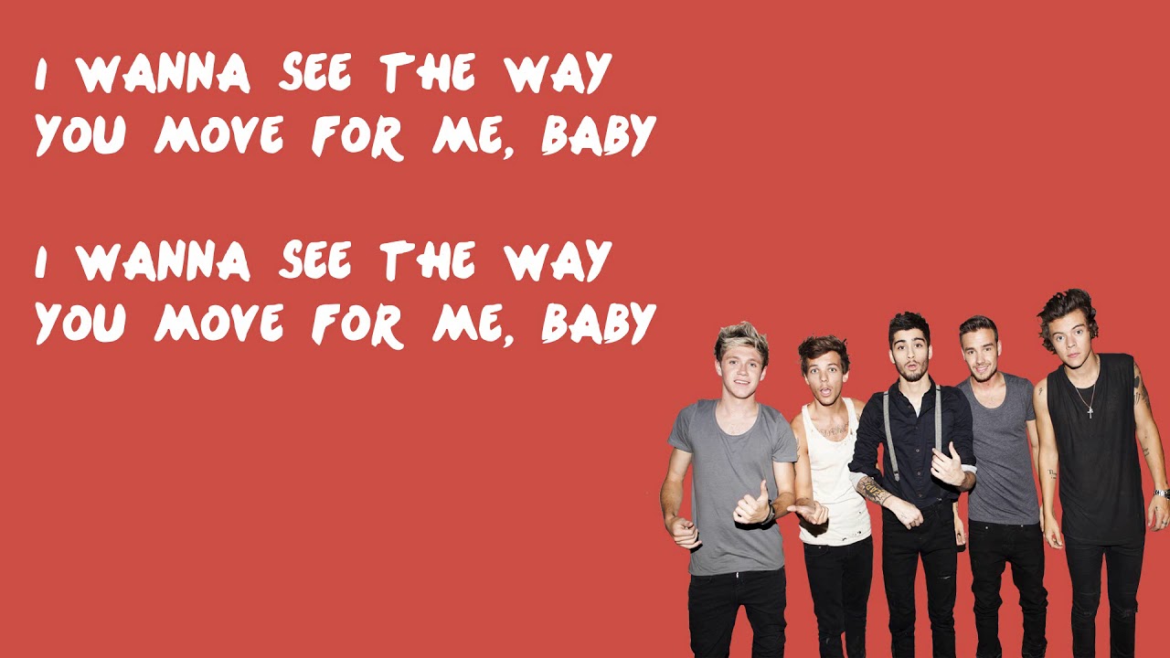 Little Black Dress - One Direction (Lyrics)