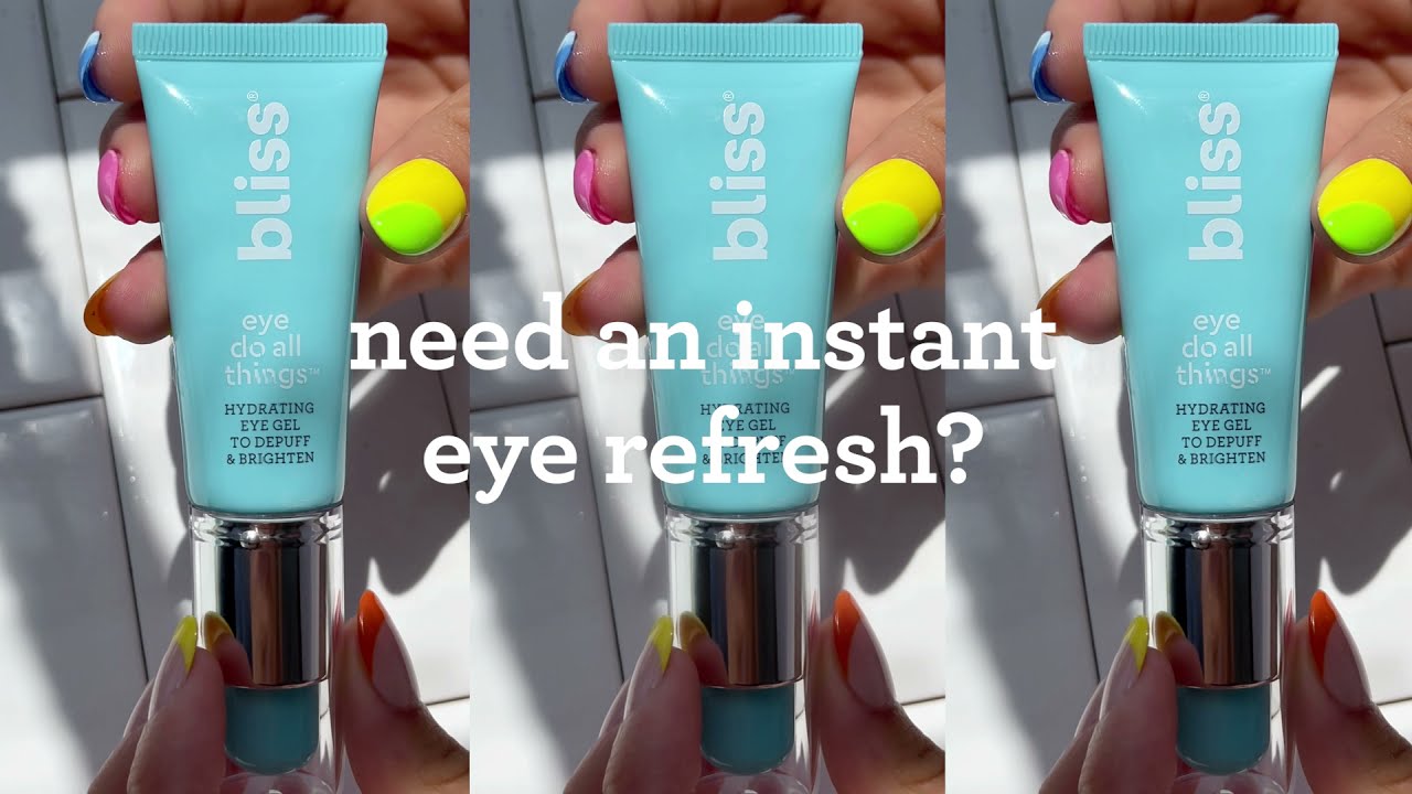 Bliss Eye Do All Things | Hydrating Eye Gel to Depuff & Brighten