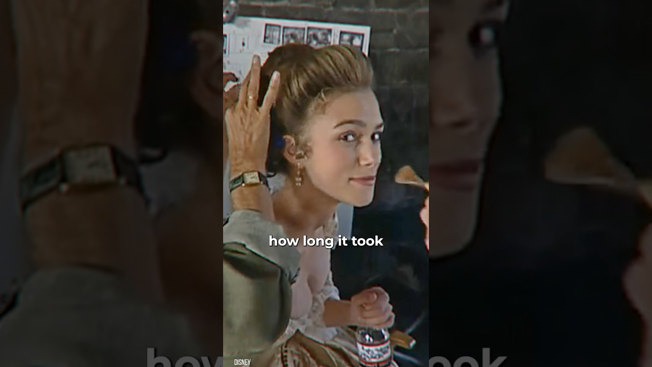 Keira Knightley's Cleavage in Pirates of the Caribbean Behind The Scenes
