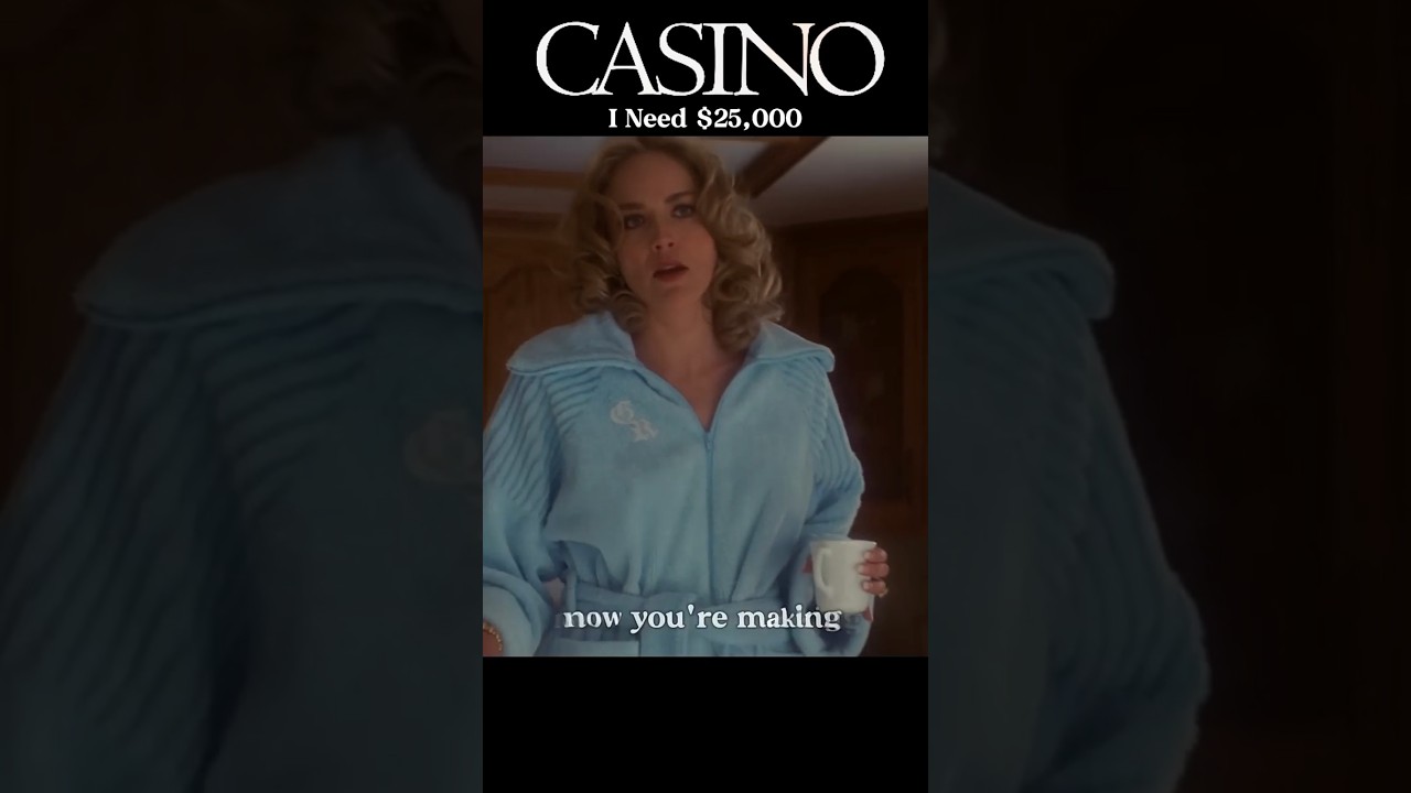 Ginger Asks $25,000 From Sam | Casino (1995) #casino #robertdeniromovies #sharonstone #joepesci