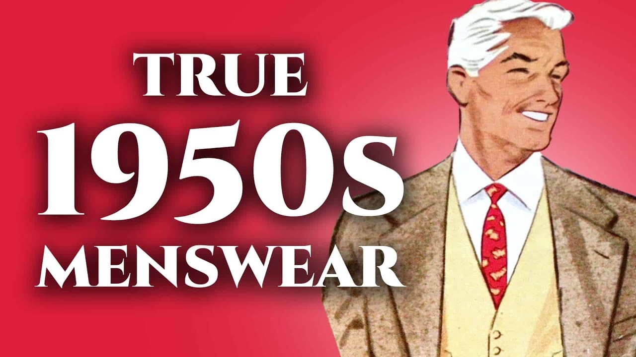 What Men REALLY Wore in the 1950s