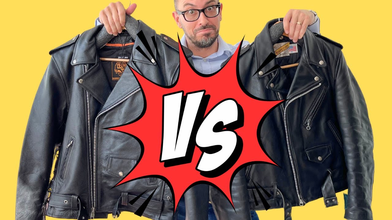 Cheap vs Expensive Leather Biker Jackets