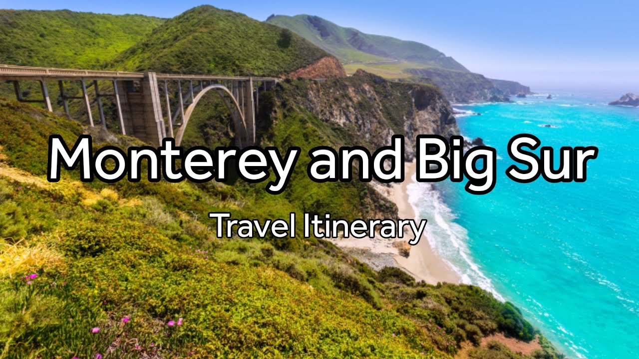 🌊🚗 Scenic Drive on Pacific Coast Highway | Monterey to Big Sur, CA | Must-See Stops! 🏞️