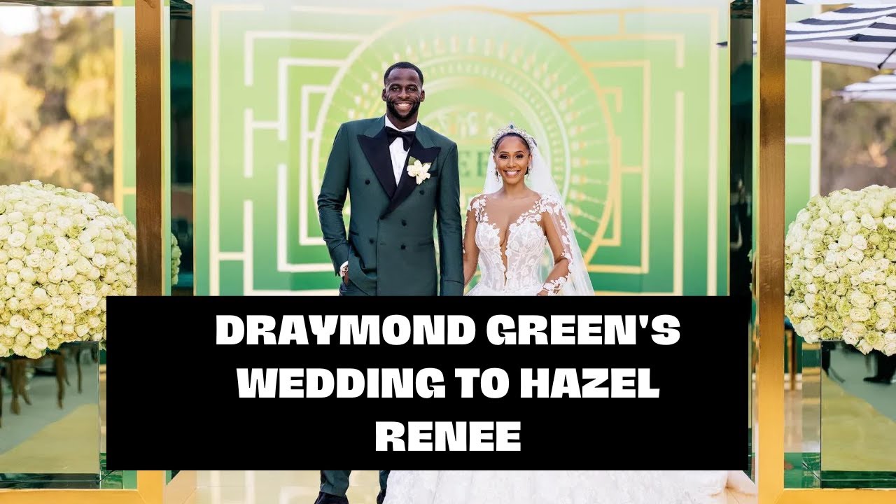 Draymond Green Wedding to Hazel Renee #shorts #celebrity