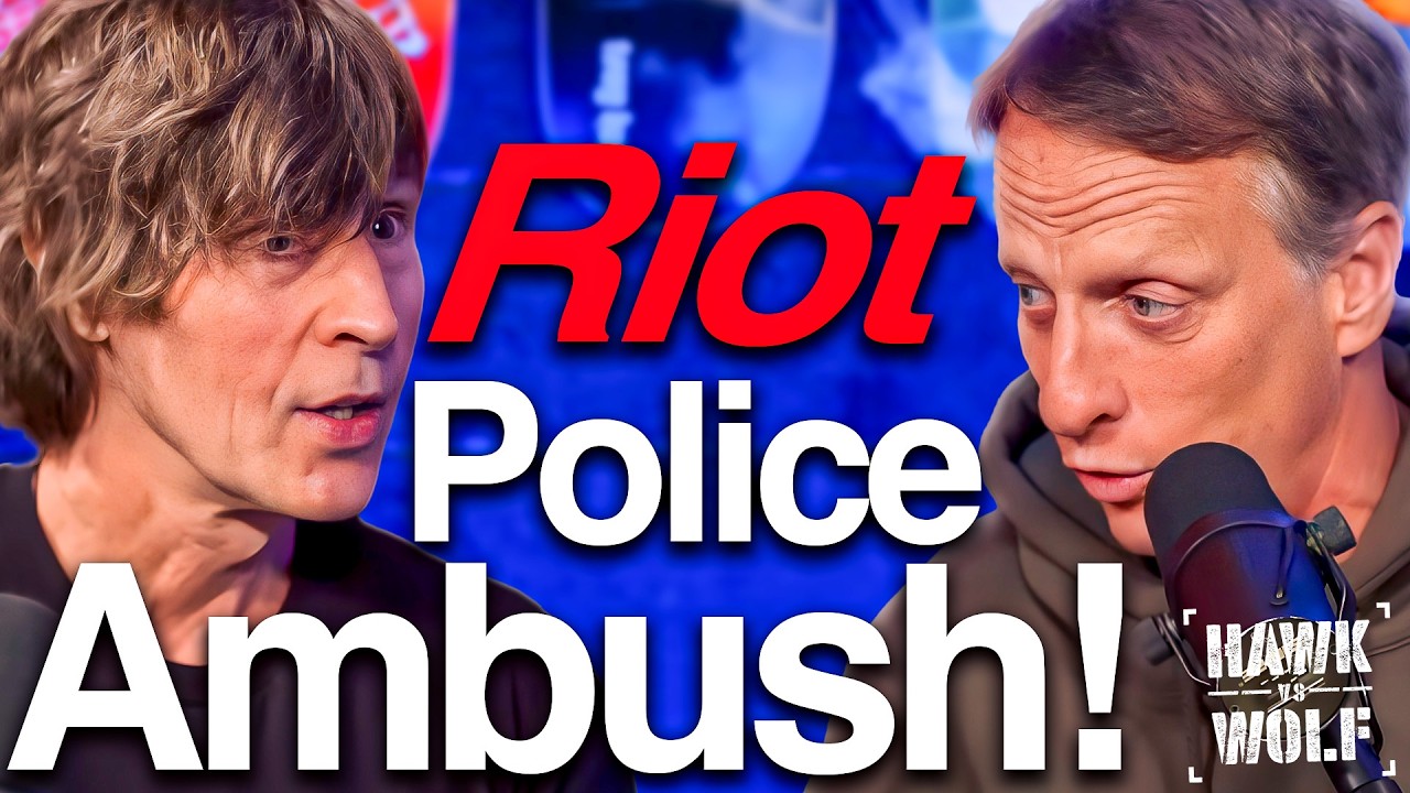 Rodney Mullen's Crazy Riot Police Ambush Story and Skating Demo Gone Wrong!