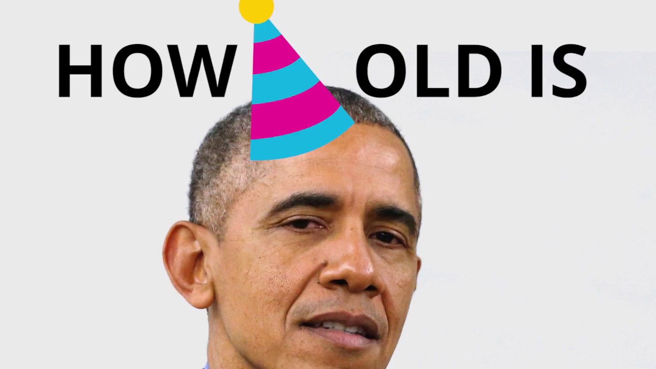 How old is Barack Obama? 🍰🎈