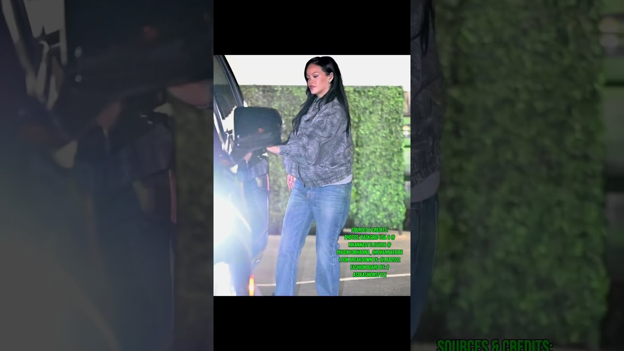 Rihanna in Celine, Gucci and Louther – Giorgio Baldi, Los Angeles, April 5, 2025
