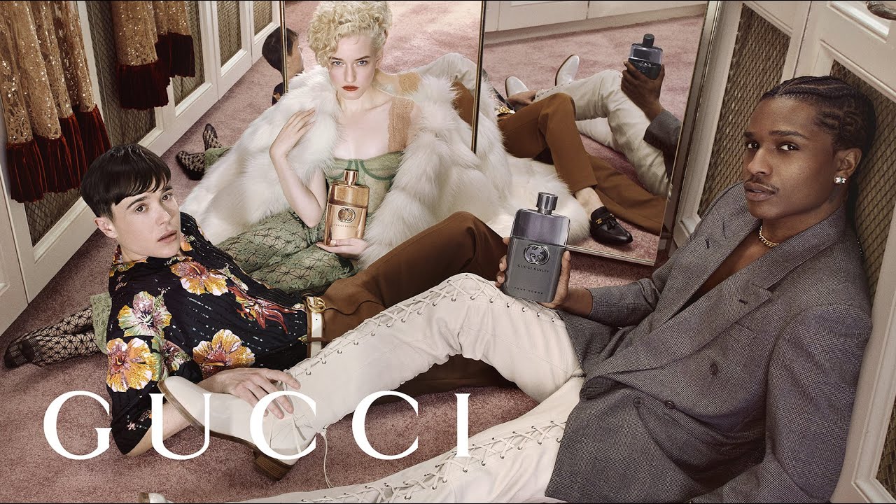 The New Gucci Guilty Campaign with Elliot Page, Julia Garner and A$AP Rocky