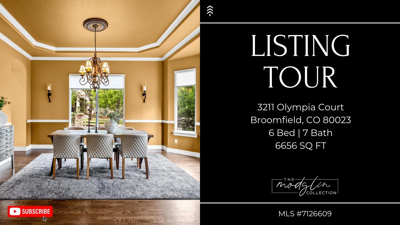 Touring a 6600 sqft LUXURY Home in Broomfield, Colorado | The Modglin Collection