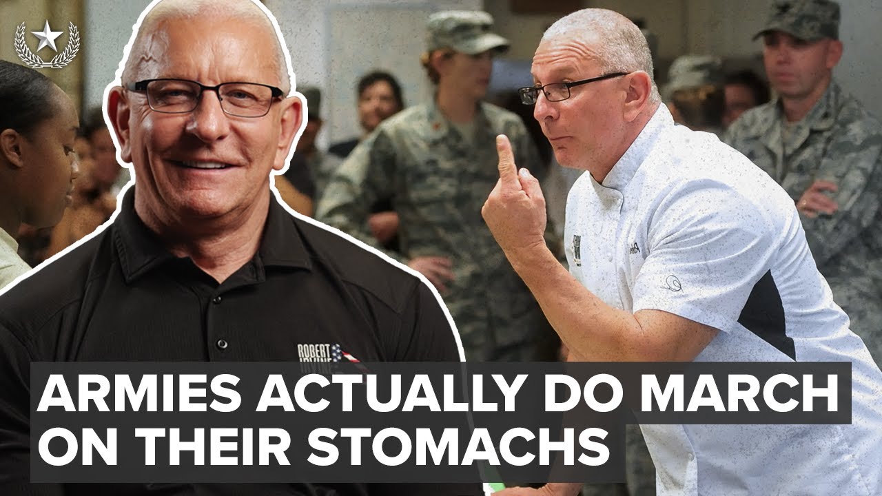 Celebrity Chef Reveals his Little Known Military Past | Chef Robert Irvine