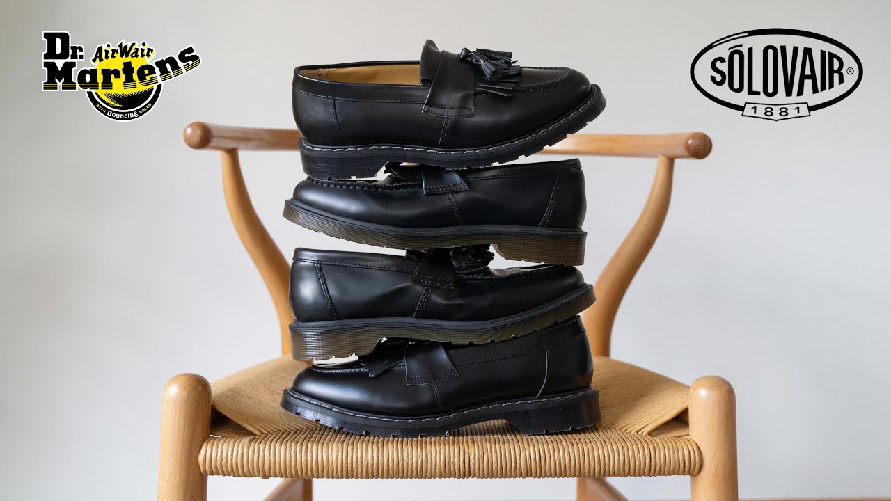 Dr Martens Adrian Loafers VS Solovair Tassel Loafers