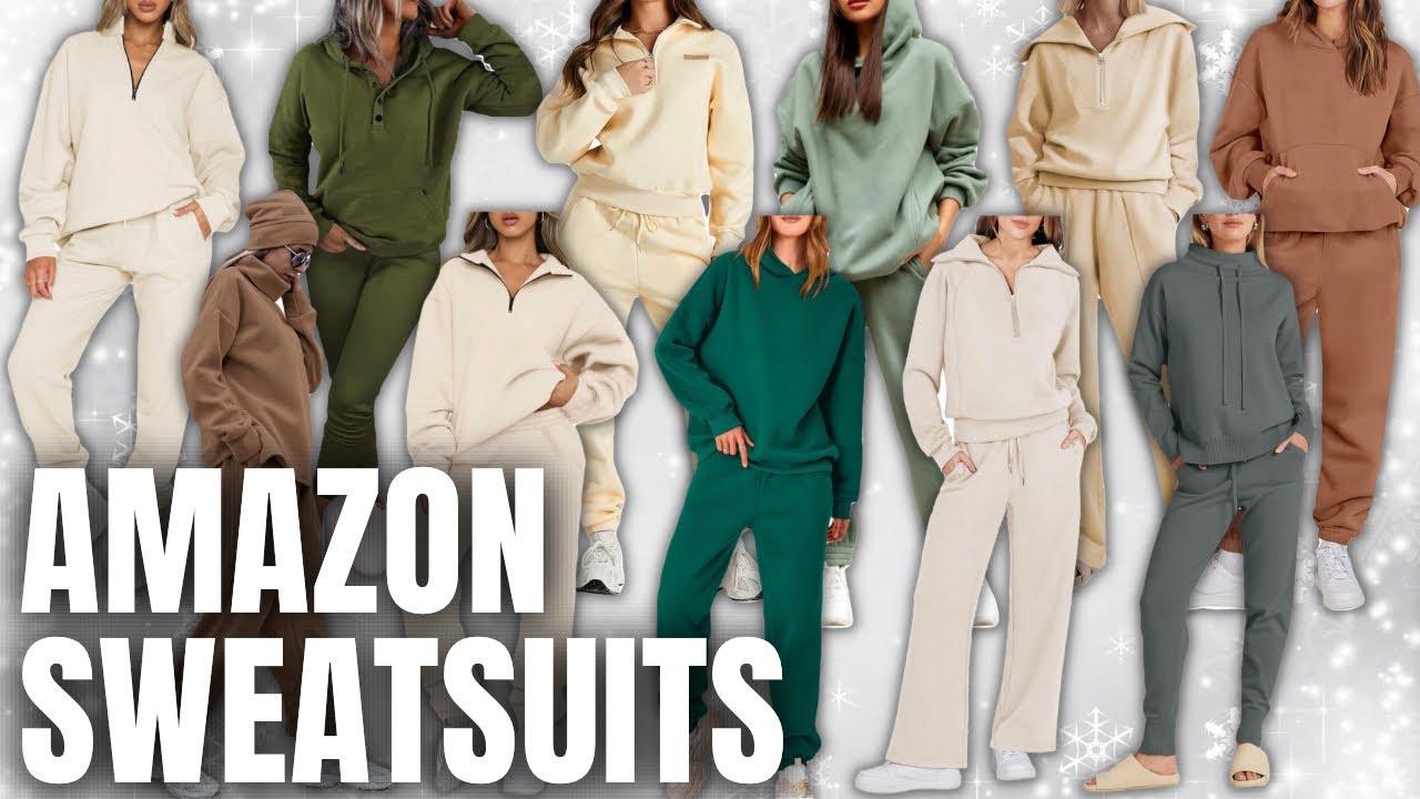 HUGE *Sweatsuit Loungewear* Try-On Haul & Review from Amazon