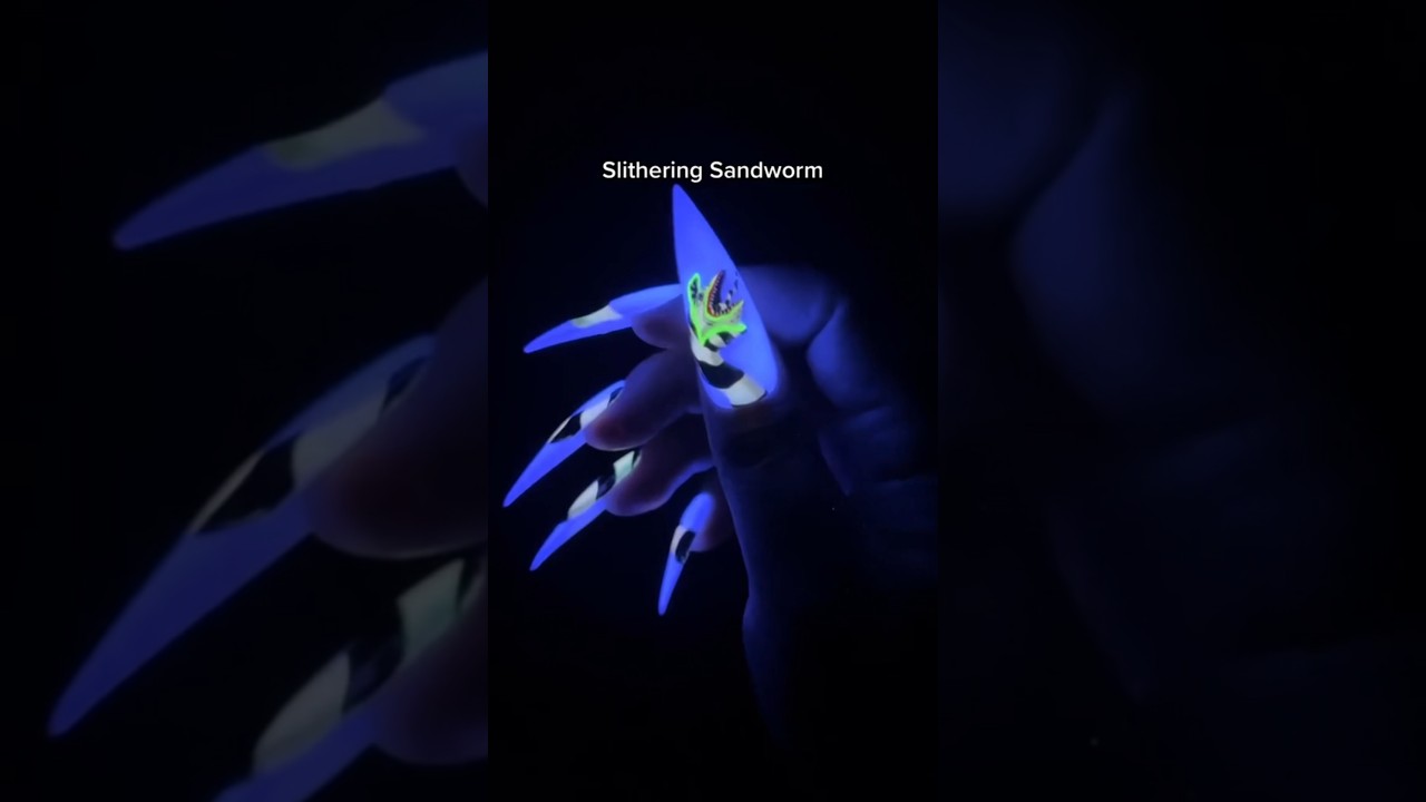 GLOWING Halloween Nails Compilation 🕷️