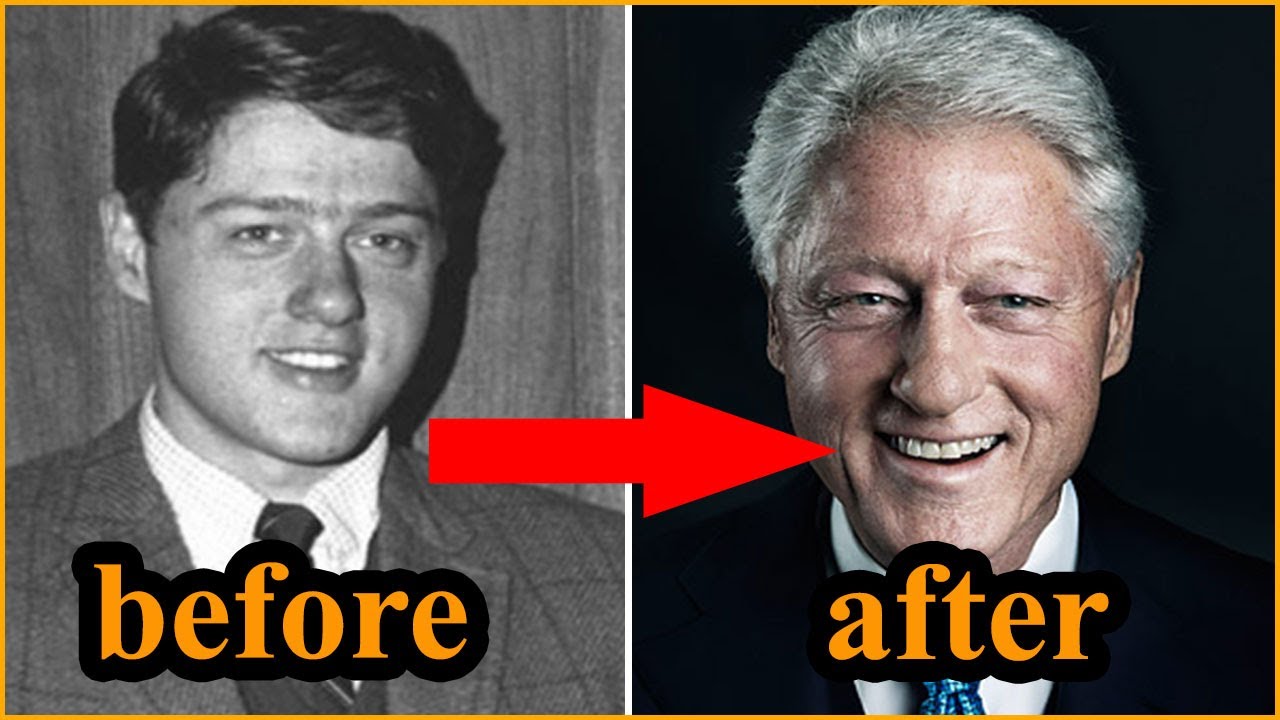 Bill Clinton | Transformation From 1 To 73 Years Old
