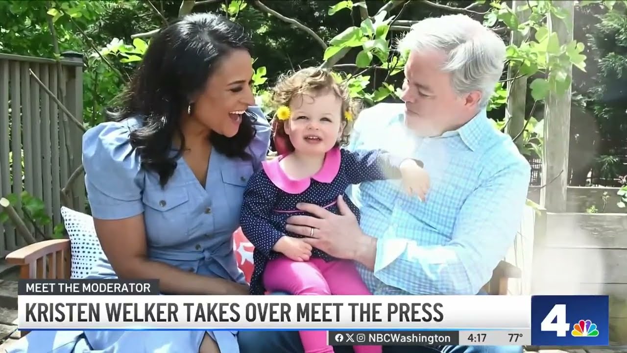 Kristen Welker talks work and life as she takes over ‘Meet the Press' | NBC4 Washington