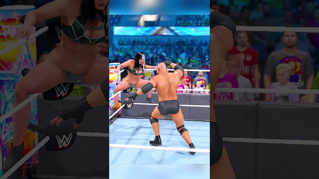 Goldberg vs Scarlett Jones Part 1 #wwe #wwe2k24 #wweraw #wwesmackdown #goldberg #romanreigns