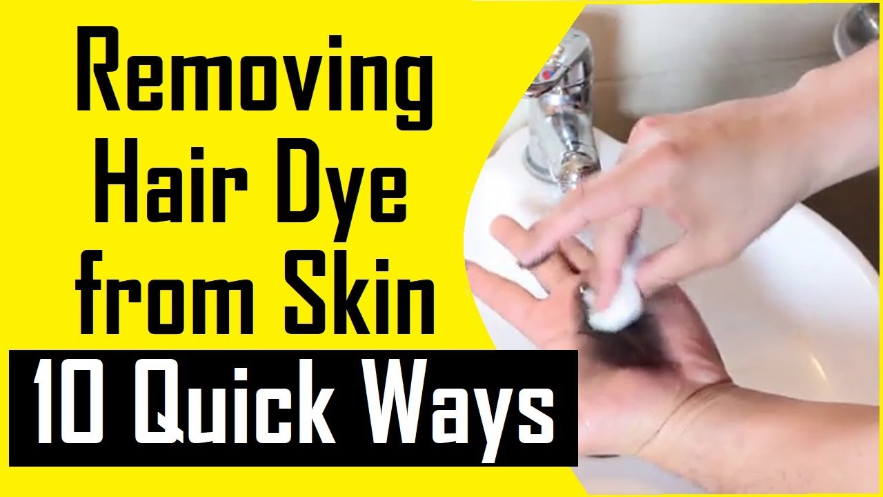 How to Remove Hair Dye from Skin | 10 Best Ways to Remove Hair Dye | How to get Hair Dye off Skin