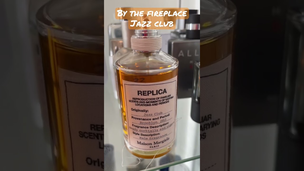 Replica By the Fireplace 🔥 & Replica Jazz Club 🥃 #fragrances