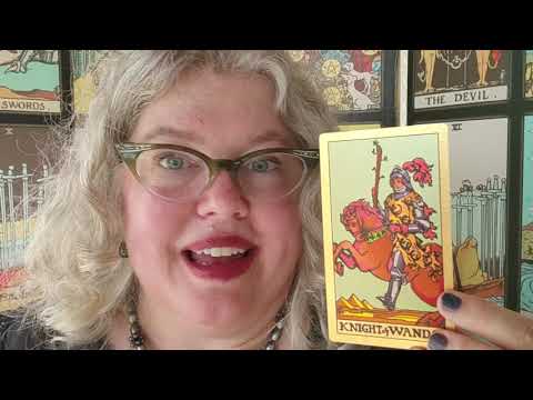 Tuesday Card: Knight of Wands