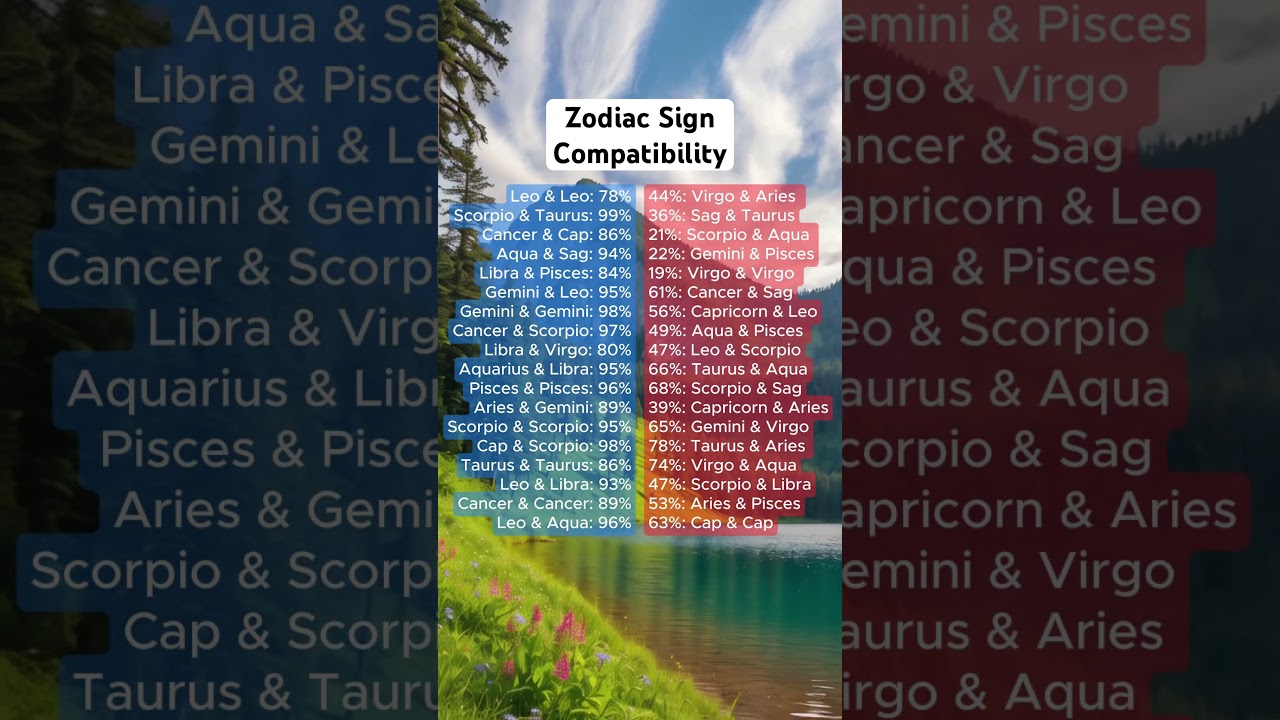 Zodiac Sign Compatibility: Which Sign Is Your Match?