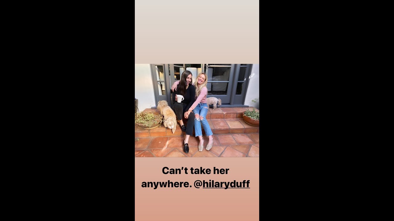 💕Alanna Masterson & Hilary Duff💕