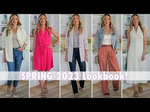 12 Outfit Ideas for Spring 2023! Casual to Dressy for Over 40, 50, & 60!