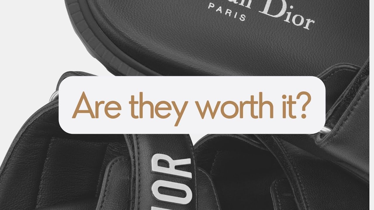 Are DiorAct Slide Sandals Worth it?