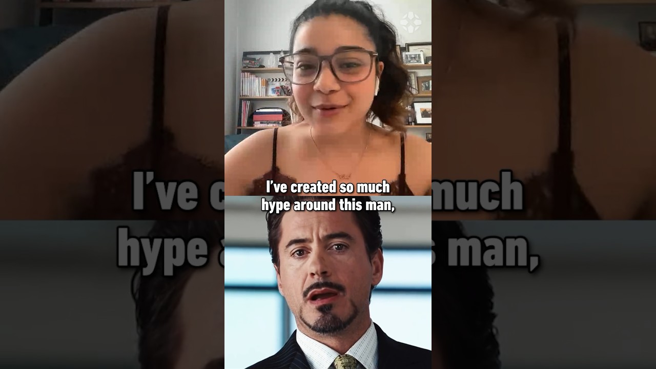 Iman Vellani changed her mind about meeting RDJ #marvel #mcu #msmarvel