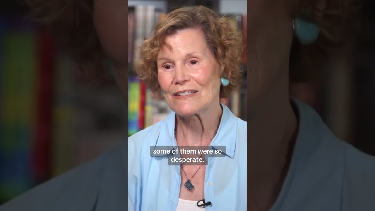 Judy Blume says her connection to her readers is 'unbelievable' 📚
