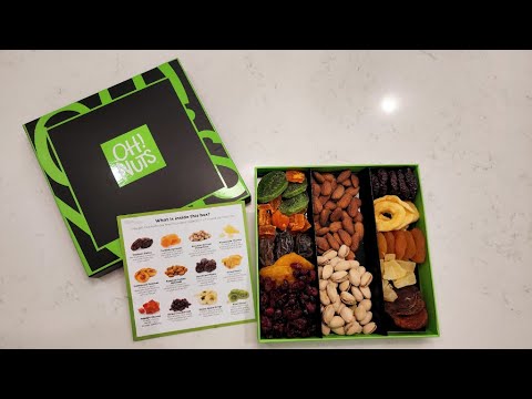 Oh! Nuts Nut and Dried Fruit Gift Basket Review B01136INBW