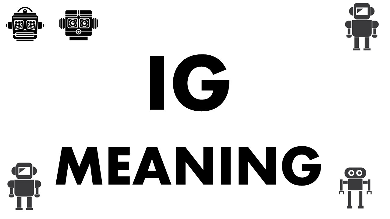 IG Meaning