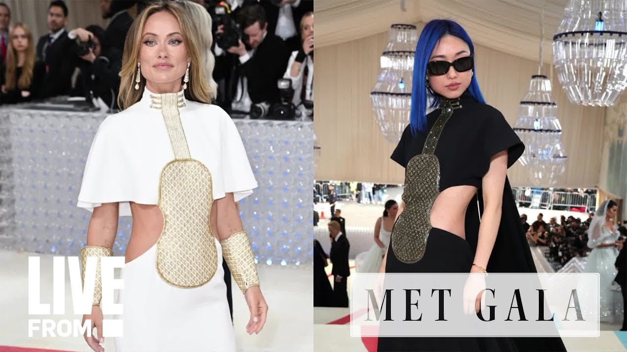 Olivia Wilde Reacts to Wearing Same Dress as Fellow Met Gala Attendee | E! News