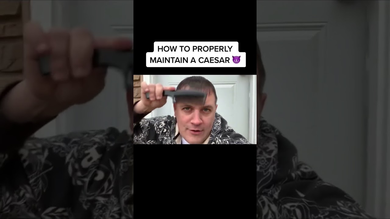 Caesar Cut Tutorial