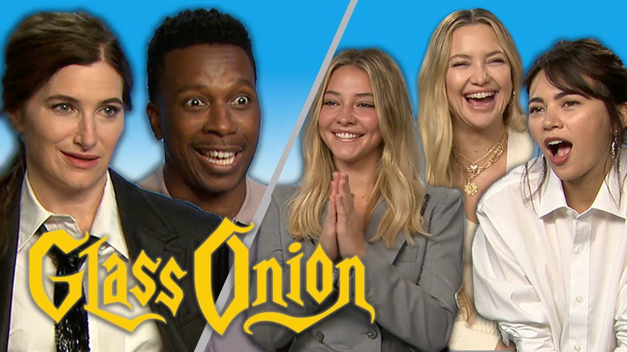 Glass Onion Cast Take On A Chaotic Mystery Interview