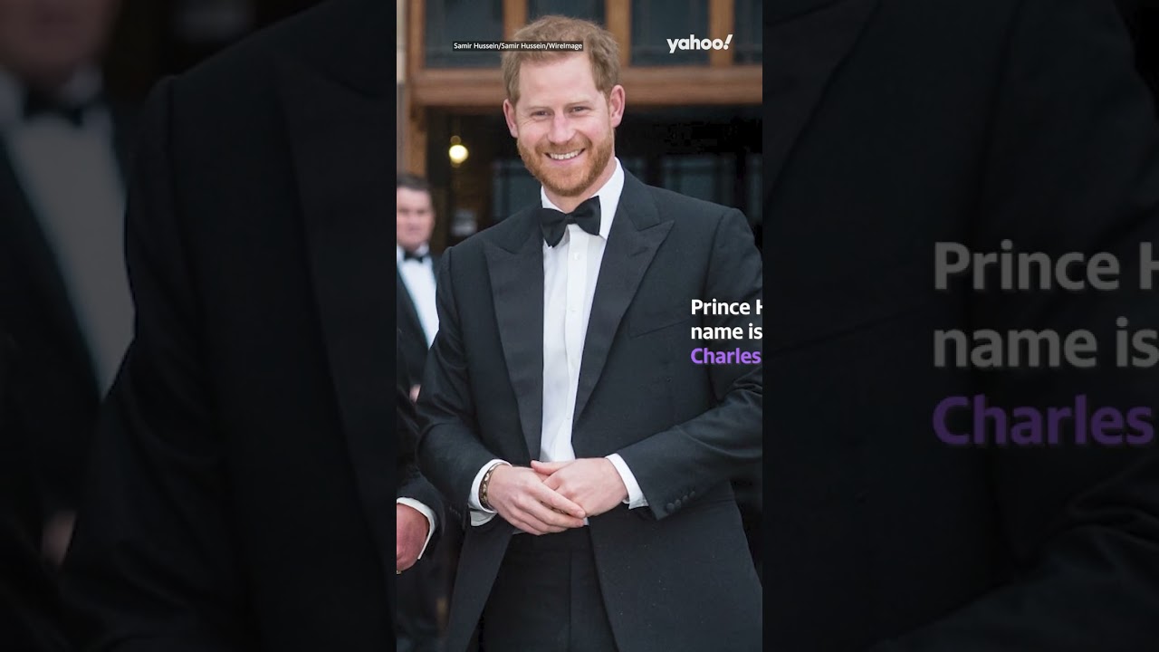 Is Prince Harry's real name Henry? | #shorts #yahooaustralia