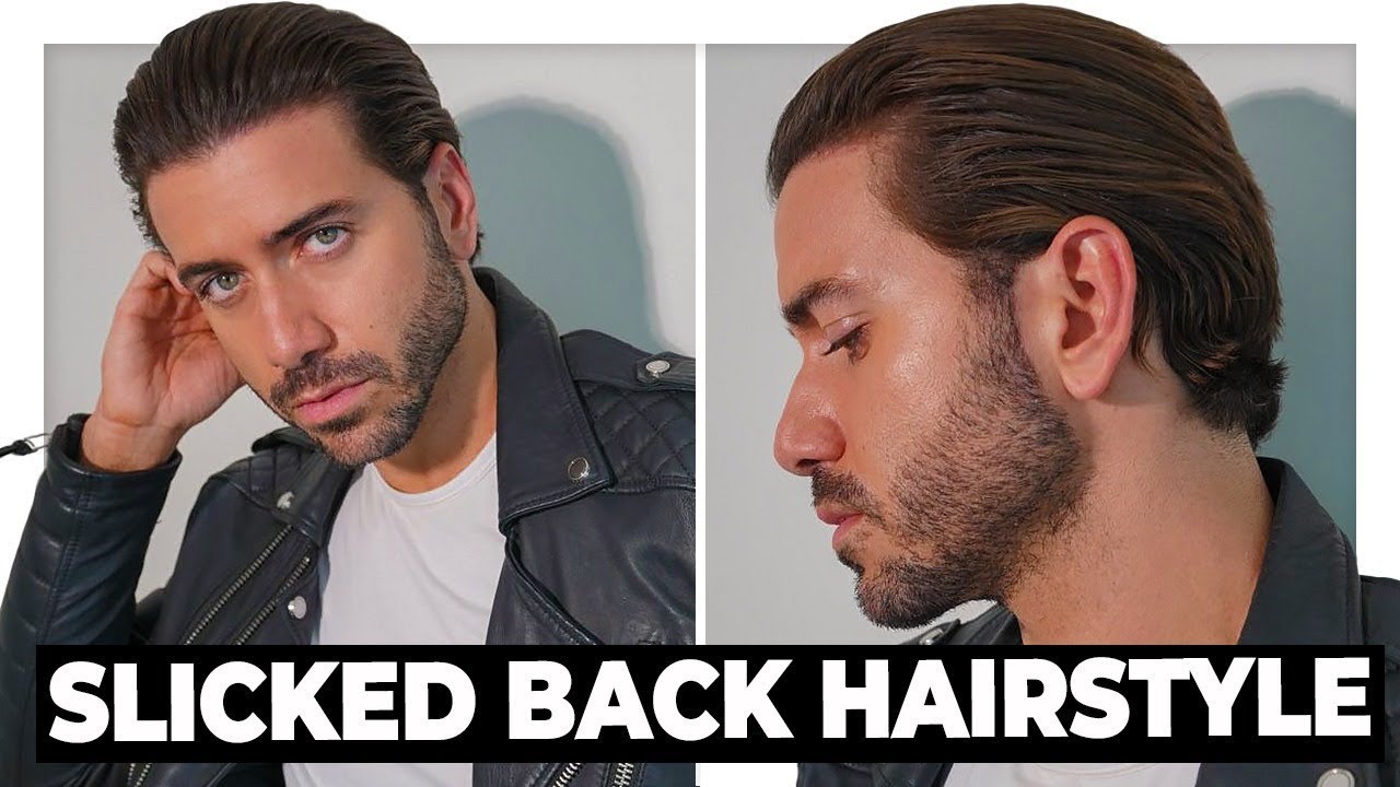 The Perfect Slicked Back Hairstyle Tutorial | Men's Hair 2021