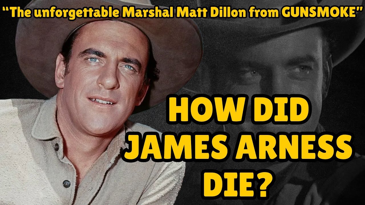 How did James Arness die?