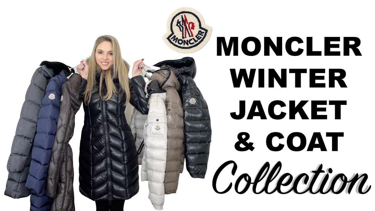 MY MONCLER WINTER JACKET & COAT COLLECTION + TRY ON