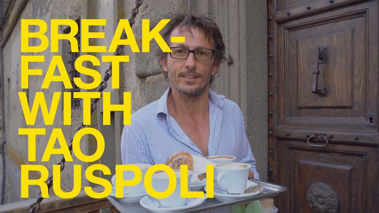 Breakfast with Tao Ruspoli