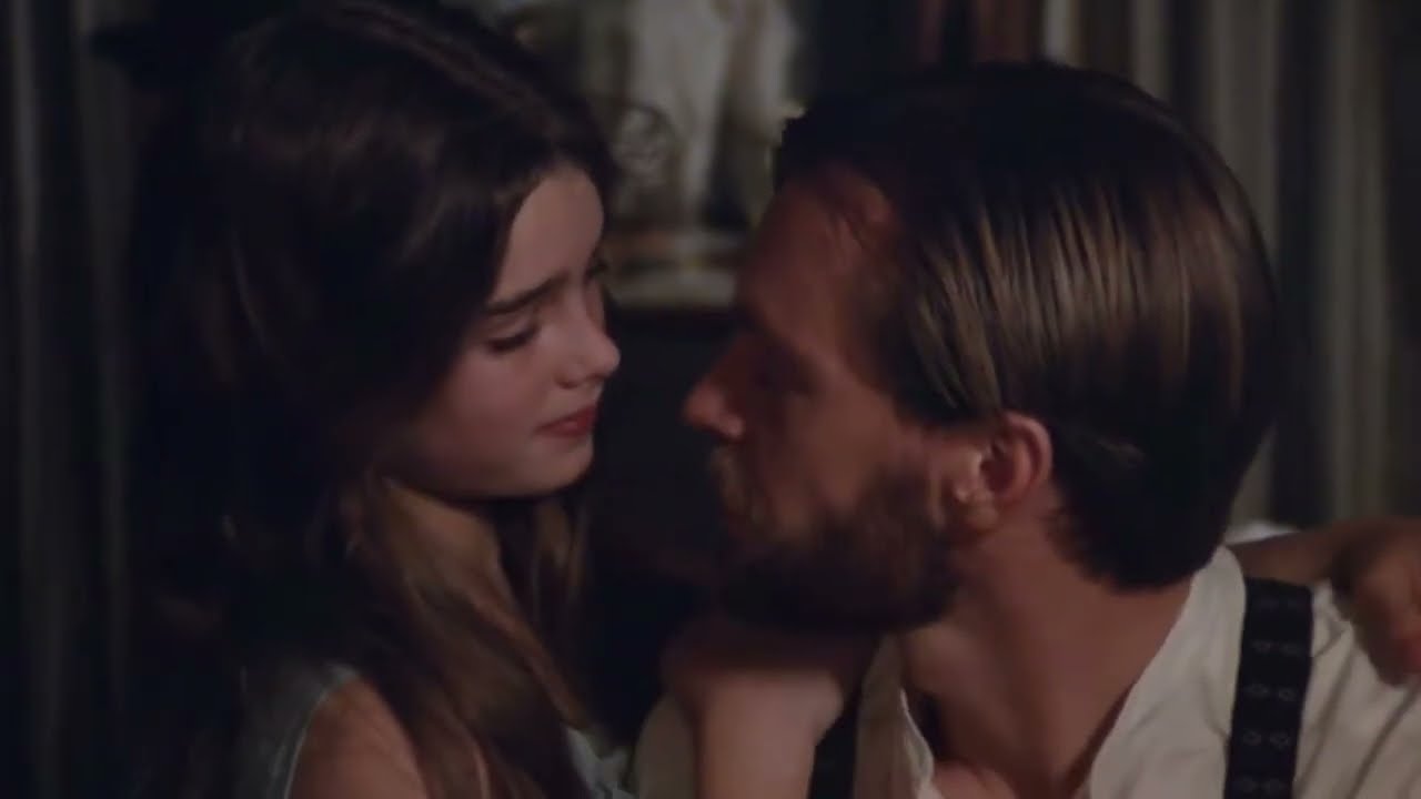 Brooke Shields First Kiss was at 11 Years Old with a thirty year old man PRETTY BABY DOCUMENTARY