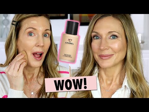 NEW No 1 de CHANEL Foundation! Review + Wear Test OVER 50!