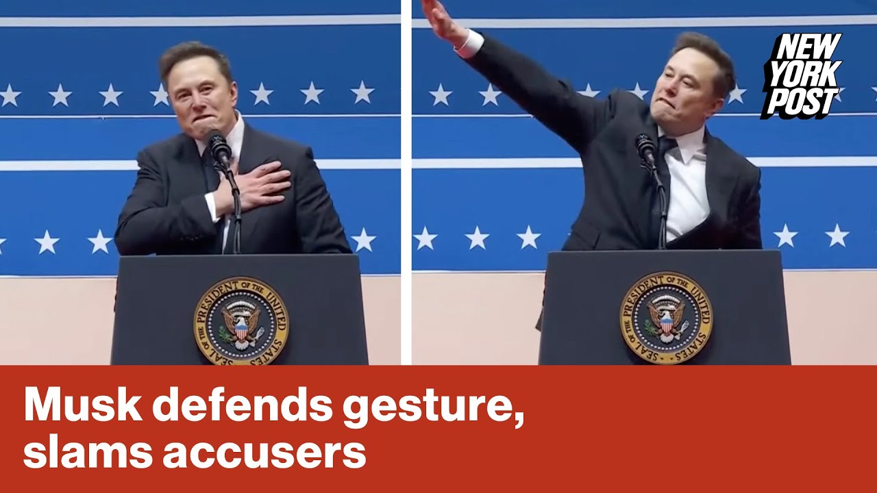 Elon Musk rips those who accused him of giving Nazi salute: ‘Need better dirty tricks’