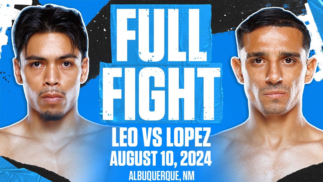Angelo Leo vs Luis Alberto Lopez | ON THIS DAY FULL FIGHT | AUG 10, 2024 | INSANE KO