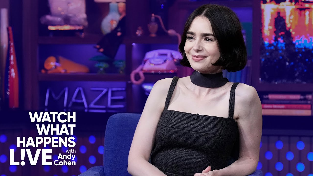 Lily Collins Was Shocked When She Found Out Phil Collins’ Genesis Songs Were Real | WWHL
