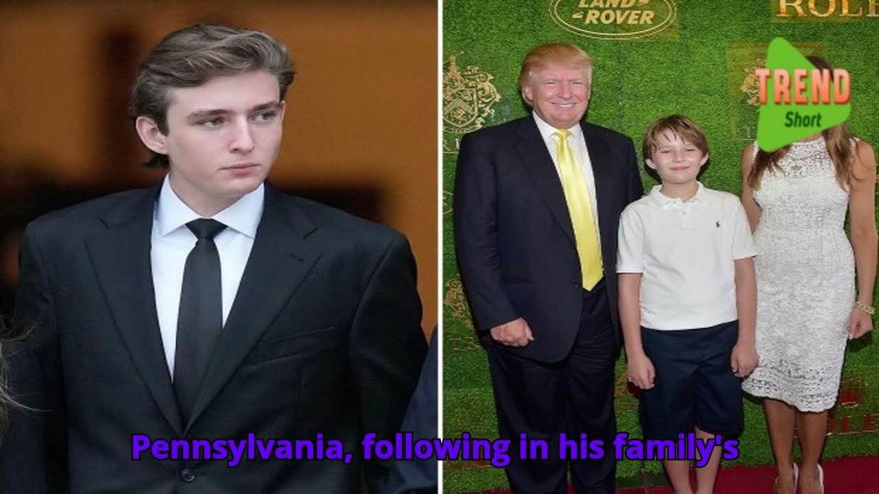 barron trump college decision