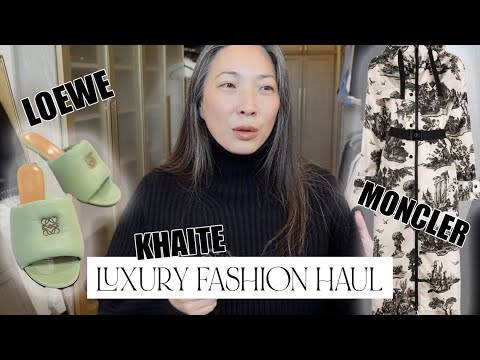 LOEWE | KHAITE | MONCLER - Luxury Fashion Haul